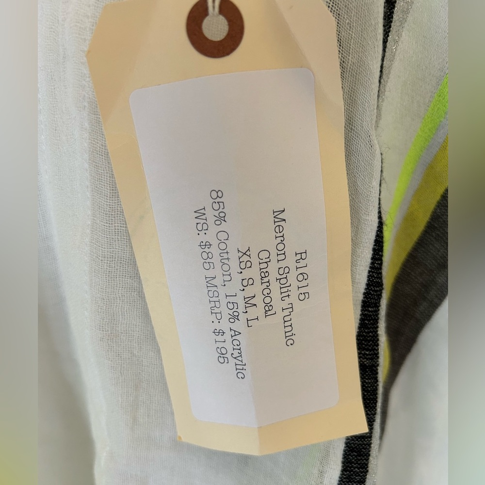 NWT LEM LEM Meron Split Tunic - One Size - Picture 3 of 5